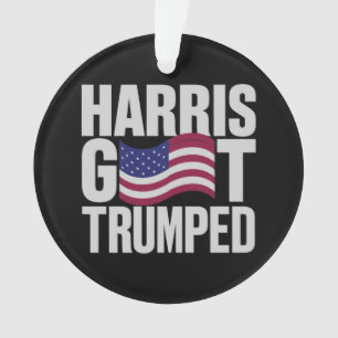 Harris Got Trumps ultimativen politischen Humor Ornament