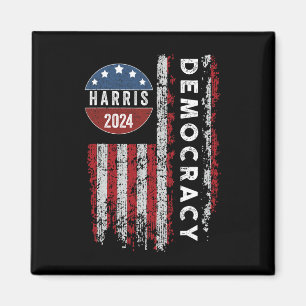Harris - Kamala 2024 Flag Demokratischer Präsident Magnet