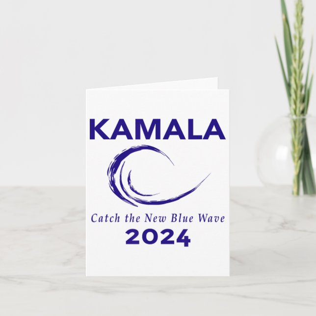 Harris-Kampagne 2024 Karte (Vorderseite)