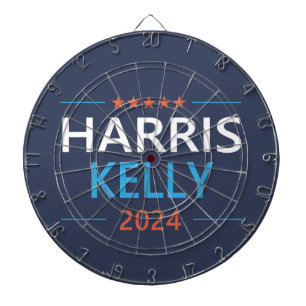 Harris Kelly 2024 Kamala Harris Demokraten Dartscheibe
