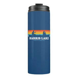 Harris Lake North Carolina Canoe Thermosbecher