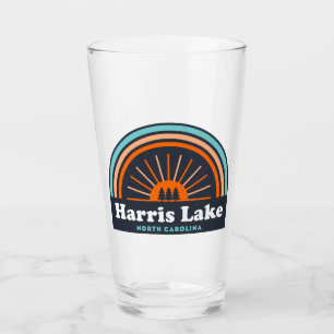 Harris Lake North Carolina Rainbow Glas