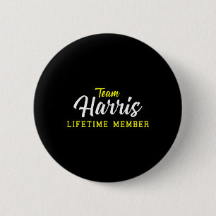 Harris Lebenslanges Mitglied Nachname Geburtstag H Button