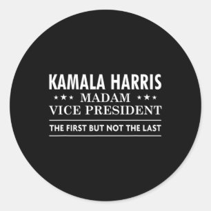 Harris Mvp Shirt - Frau Vizepräsidentin Runder Aufkleber