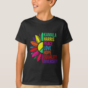 Harris Peace Liebe Equality Hope Diversity 1 T-Shirt