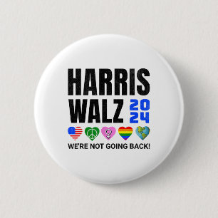 Harris Peace Liebe Equality Lgbt Human Rights Hope Button