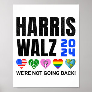 Harris Peace Liebe Equality Lgbt Human Rights Hope Poster