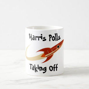 Harris Polls entzieht Kaffeepause-Tasse Kaffeetasse