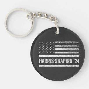 Harris Shapiro 2024 Kamala Josh Shapiro 24 Schlüsselanhänger