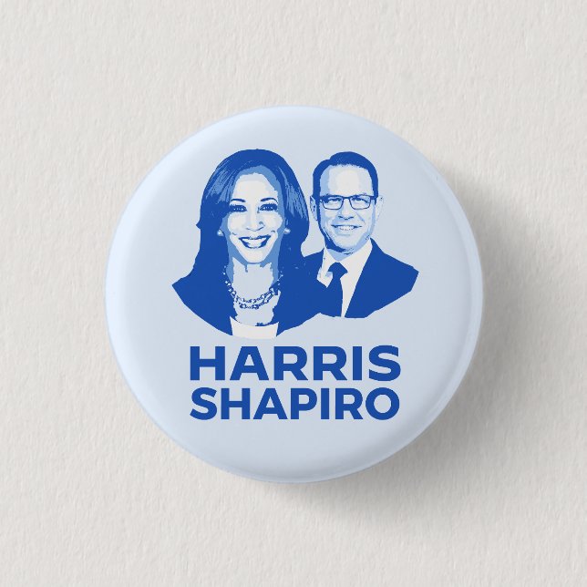 HARRIS SHAPIRO BUTTON (Vorderseite)