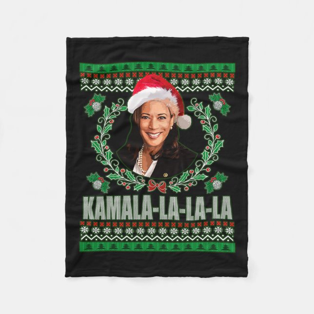 Harris Shirt Kamala La La La La Women&#' s Ugly Ch Fleecedecke (Vorderseite)