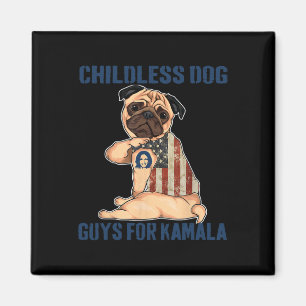 Harris Tattoo Childless Dog Ladys Typ stimmen für  Magnet