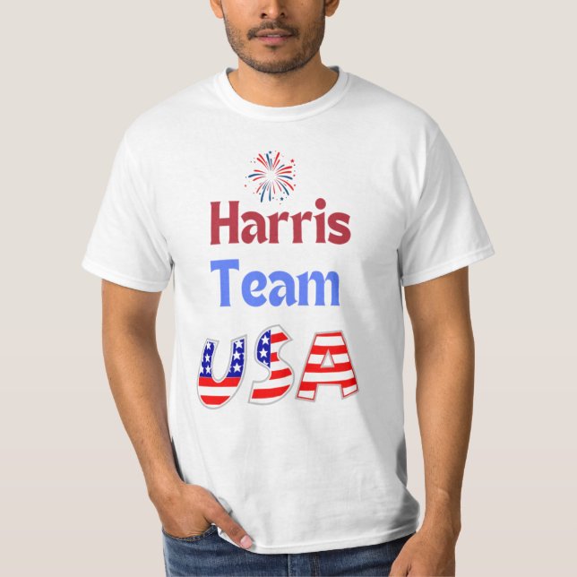 Harris team USA T - Shirt (Vorderseite)