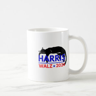 Harris Tim Waltz Harris Waltz 2024 Harris Katze Kaffeetasse