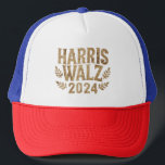 Harris Tim Walz Wappen Vintag Harris Waltz 2024 Truckerkappe<br><div class="desc">Harris Tim Walz Wappen Vintag Harris Waltz 2024</div>