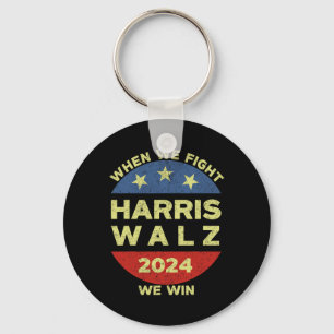 Harris Tim WaLzheimer 2024, wenn wir kämpfen Wir g Schlüsselanhänger