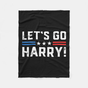 Harris W 2024 Lass uns gehen Harry Lustig Harry B Fleecedecke