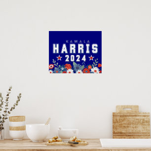Harris-Wahl 2024 Poster