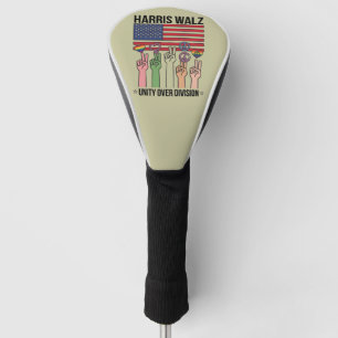 Harris Waltz 2024 Einheit über Spaltung Golf Headcover