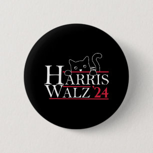 Harris Waltz 2024 Funny Cat Lady Kamala Harris Tim Button