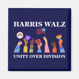Harris Waltz 2024 Unity over Division Magnet