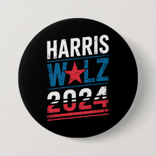 Harris Waltz 2024 Wahl Kamala Harris Tim Waltz Button