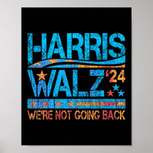 Harris Waltz 2024 Wahl Kamala Harris Tim Waltz Poster