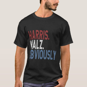 Harris Waltz 2024 Wahl Kamala Harris Tim Waltz T-Shirt