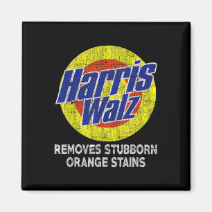Harris Waltz entfernt Stubborn Orange Stains Magnet