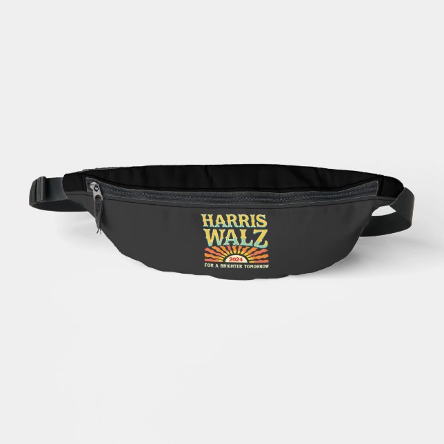 Harris Waltz für eine Brighter Tomorrow Kamala Har Bauchtasche (Vorderseite)