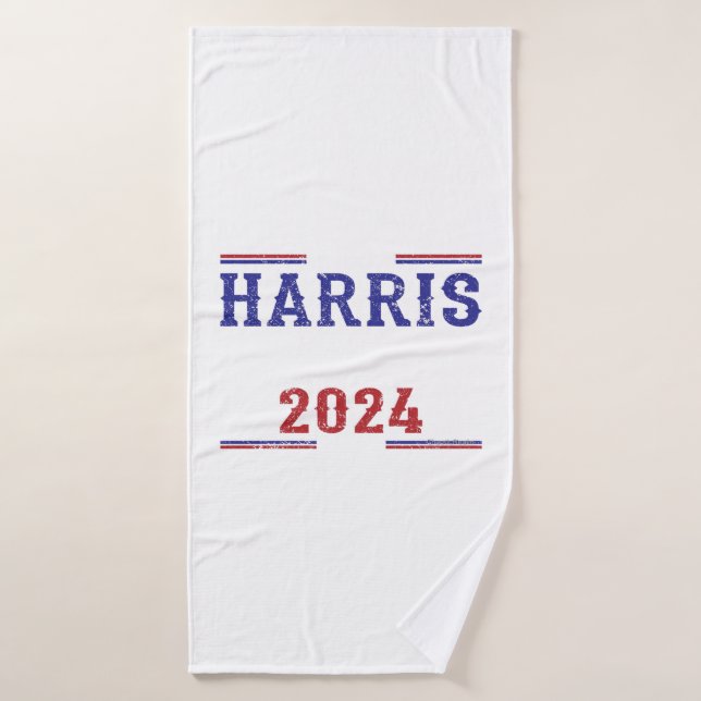 Harris Walz 2024 _7 Badehandtuch (Badehandtuch)