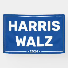 Harris Walz 2024 Banner