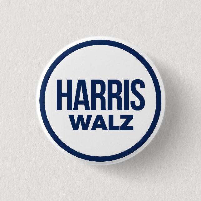 HARRIS WALZ 2024 BUTTON (Vorderseite)