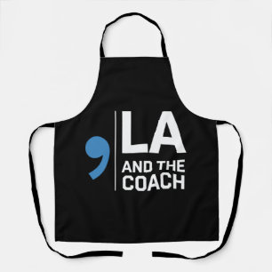 Harris Walz 2024 Comma La und The Coach 2024 Schürze