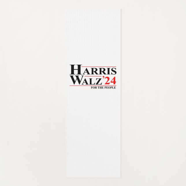 Harris Walz 2024 Essential Yogamatte (Vorderseite)