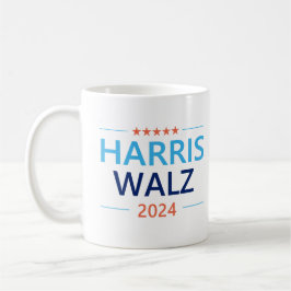 Harris Walz 2024 für Präsident Kaffeetasse