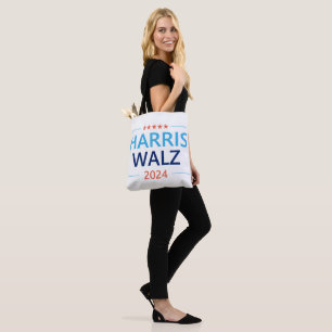 Harris Walz 2024 für Präsident Tasche