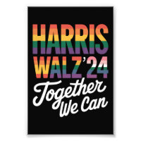 Harris Walz 2024 gemeinsam können wir LGBTQIA wähl