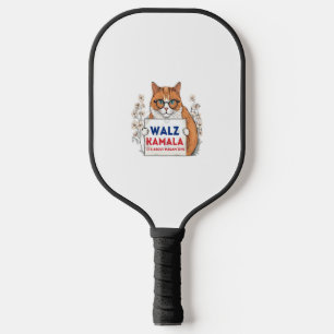 Harris Walz 2024 kamala cat Pickleball Schläger