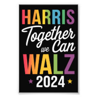 Harris Walz 2024 Kamala zusammen LGBT