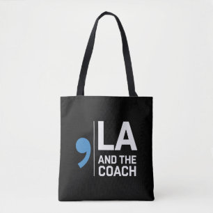 Harris Walz 2024 Komma La und The Coach 2024 Tasche