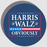 Harris Walz 2024 offensichtlich Auto Magnet<br><div class="desc">Harris Walz 2024 offensichtlich</div>