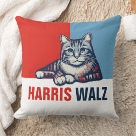 Harris Walz 2024 offensichtlich Kissen