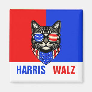 Harris Walz 2024 offensichtlich Magnet