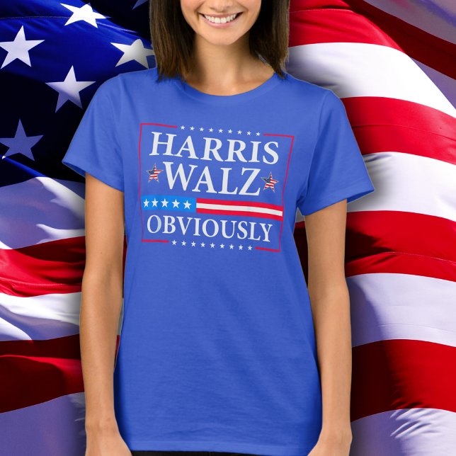 Harris Walz 2024 offensichtlich T-Shirt (Von Creator hochgeladen)