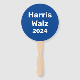 Harris / Walz 2024 Präsidentschaftskampagne Fächer