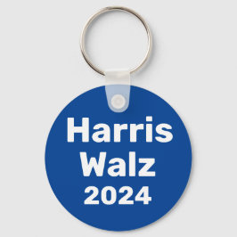Harris / Walz 2024 Präsidentschaftskampagne Schlüsselanhänger