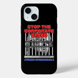 HARRIS-WALZ 2024 STOP THE CORPORATE GREED Case-Mate iPhone HÜLLE
