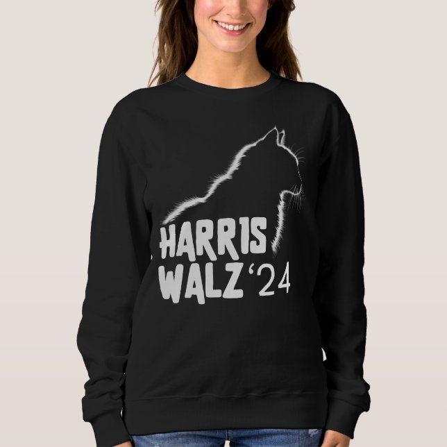 Harris Walz 2024 Sweatshirt (Vorderseite)