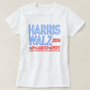 Harris Walz 2024 T - Shirt für die Präsidentschaft